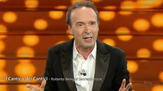 Il Cantico dei Cantici  Roberto Benigni Sanremo 2020 [upl. by Tartan]