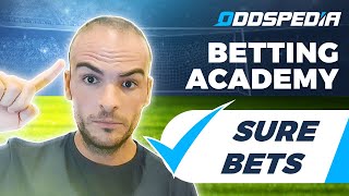 Win Guaranteed Profit From Sports Betting 💰 Sure Bets Explained [upl. by Anairad182]