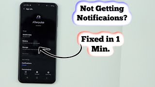 How to fix notificacion problem on Android  not getting Apps Notifications [upl. by Yrellav]