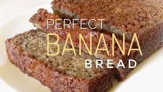 Perfectly moist BANANA BREAD [upl. by Asiled]