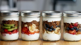 Fruit N Yogurt Parfait Family MealPrep [upl. by Theola]