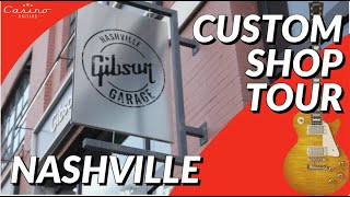 The Gibson Garage Tour Nashville Tennessee [upl. by Pestana]