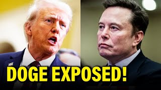 YIKES Trumps OWN Data Exposes Musk DOGE SCAM [upl. by Tracie]