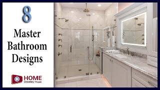 8 Master Bathroom Designs You May Like  Interior Design Ideas [upl. by Vierno]