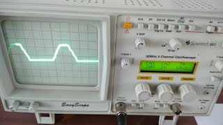 half wave rectifier experiment on breadboard  Hindi and English [upl. by Grazia]