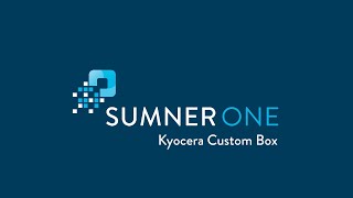 How to Setup and Print to a Custom Box on the Kyocera TASKalfa Series  SumnerOne [upl. by Marquis]