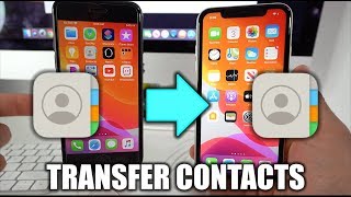 3 Ways How To Transfer Contacts From Old iPhone to New iPhone [upl. by Eceinehs]