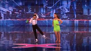 Americas Got Talent lovely kids couple dancing DAngelo amp Amenda [upl. by Lustick]