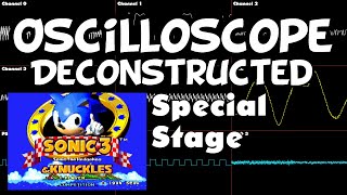 Sonic 3 and Knuckles  Special Stage  Oscilloscope Deconstruction [upl. by Salkin]