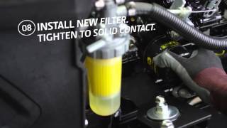 How To Change Your Engine Oil and Filter  1025R  John Deere Tips Notebook [upl. by Pooi]