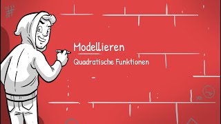 Quadratische Funktionen  Modellieren von quadratischen Funktionen Anwendungsaufgabe [upl. by Mossberg]