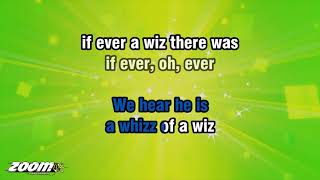 The Wizard Of Oz  Were Off To See The Wizard  Karaoke Version from Zoom Karaoke [upl. by Backler137]