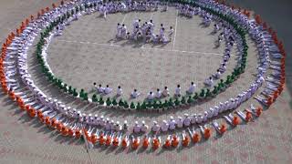 Republic Day Celebrations  Formation by the students [upl. by Ever845]