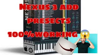 Nexus 3 add presets 100working [upl. by Drofnelg308]