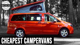 9 Cheapest Campervans Designed with Affordability in Mind Review of 2021 Models [upl. by Sidky]