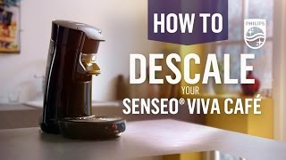 How to descale your Senseo® Viva Café©  Philips  HD7825 [upl. by Tsirc]