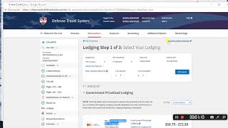 DTS Authorization Part 5  Lodging [upl. by Emmaline285]