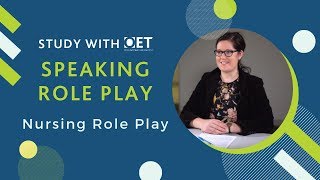 OET Speaking Role Play  Nursing FULL SUBTEST [upl. by Anbul]