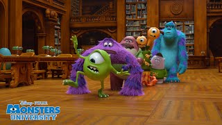 Monsters University  In de Bibliotheek  Disney NL [upl. by Aihsikal]