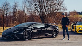 worlds first Novitec Lamborghini Huracan EVO RWD  The Supercar Diaries [upl. by Eicyak]