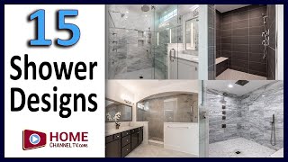 15 Master Bathroom Shower Designs  Remodel Makeover Interior Design Ideas [upl. by Amsa324]