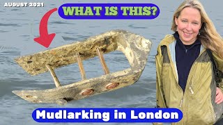 Mudlarking the River Thames  A Mystery find emerges from the mud amp several military artefacts [upl. by Nillok835]