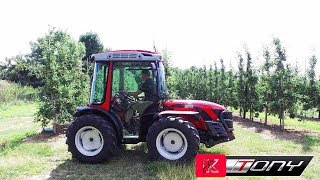 TONY 9800 Reverse Drive Tractor  Antonio Carraro [upl. by Yelkcub]