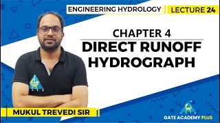 Lecture 24  Chapter 04  Direct Runoff Hydrograph  Engineering Hydrology [upl. by Solim]