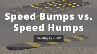 Speed Bumps vs Speed Humps [upl. by Curtice382]