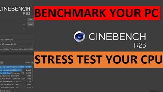 Benchmark your PC  Cinebench R23 – Step by step Tutorial [upl. by Flossi]