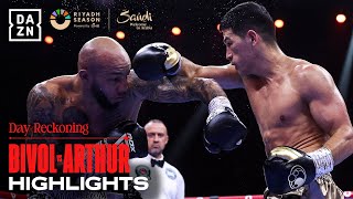 FIGHT HIGHLIGHTS  Dmitry Bivol vs Lyndon Arthur [upl. by Eibba]