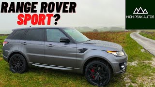 Should You Buy a RANGE ROVER SPORT Test Drive amp Review L494 30 SDV6 [upl. by Akeyla]