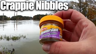 First time Fishing with Powerbait Crappie Nibbles  Does it Work [upl. by O'Toole]