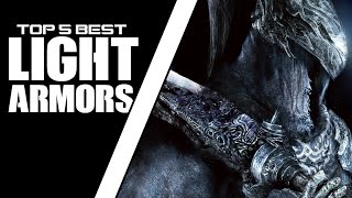 Dark Souls 3  Top 5 BEST Light Armors [upl. by Anaer]