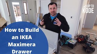 How to Build an IKEA Maximera Drawer [upl. by Kolodgie]