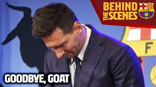 🐐 Inside Leo Messis last day at FC Barcelona [upl. by Ahseila]