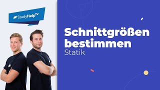 Schnittgrößen berechnen  3 Bereiche Technische Mechanik  StudyHelp [upl. by Einnhoj]