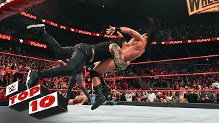 Top 10 Raw moments WWE Top 10 February 25 2019 [upl. by Ttesil]