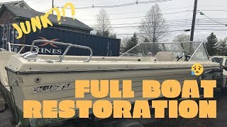 FULL BOAT RESTORATION START TO FINISH [upl. by Armitage]