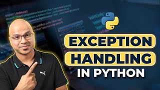 63 Python Tutorial for Beginners  Exception Handling [upl. by Bonar992]