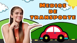 MEDIOS DE TRANSPORTE 🚘 Canciones para niños  Canta con Joy [upl. by Einaled267]