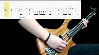 System Of A Down  BYOB Bass Cover Play Along Tabs In Video [upl. by Akerehs]