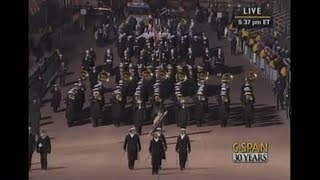 United States Navy Band Inaugural Parade 2009 [upl. by Lyda]