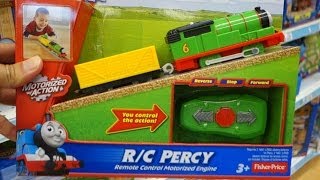 Checking Out RC PERCY  Trackmaster Motorized Railway [upl. by Ivey997]