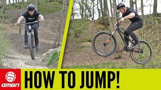 How To Jump A Mountain Bike [upl. by Kenon]