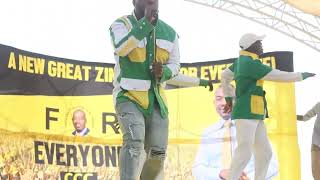 KUDZI NYAKUDYA PERFORMS AT CCC RALLY [upl. by Paradies]