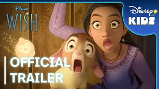 Official Trailer  Wish  Disney Kids [upl. by Zitah]