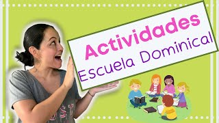 ACTIVIDADES PARA ESCUELA DOMINICAL NIÑOS 8 A 10 AÑOS [upl. by Mich]