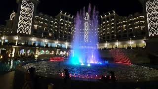 Granada Luxury Belek Hotel Fountain Show [upl. by Micheal]