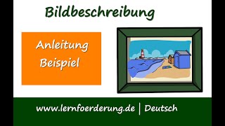 ✅Bildbeschreibung  Bildbetrachtung Anleitung und Beispiel [upl. by Thibaud]